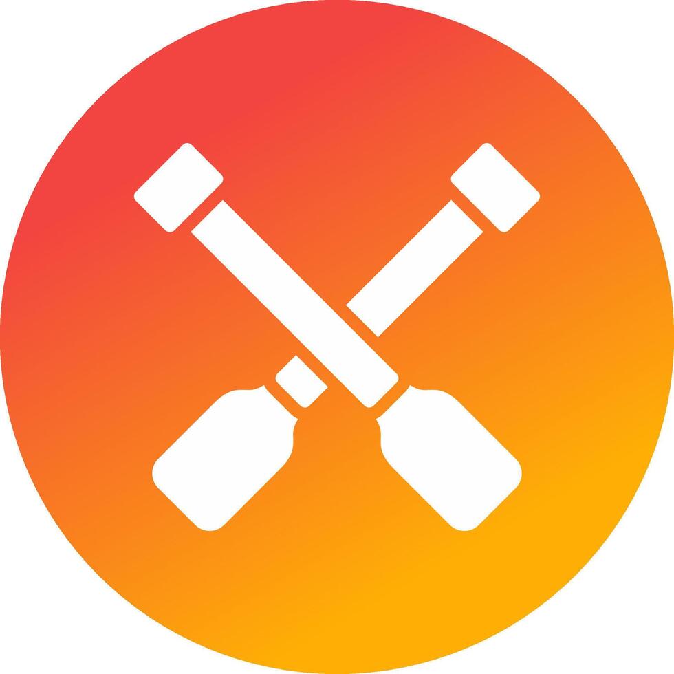 Rowing Creative Icon Design vector