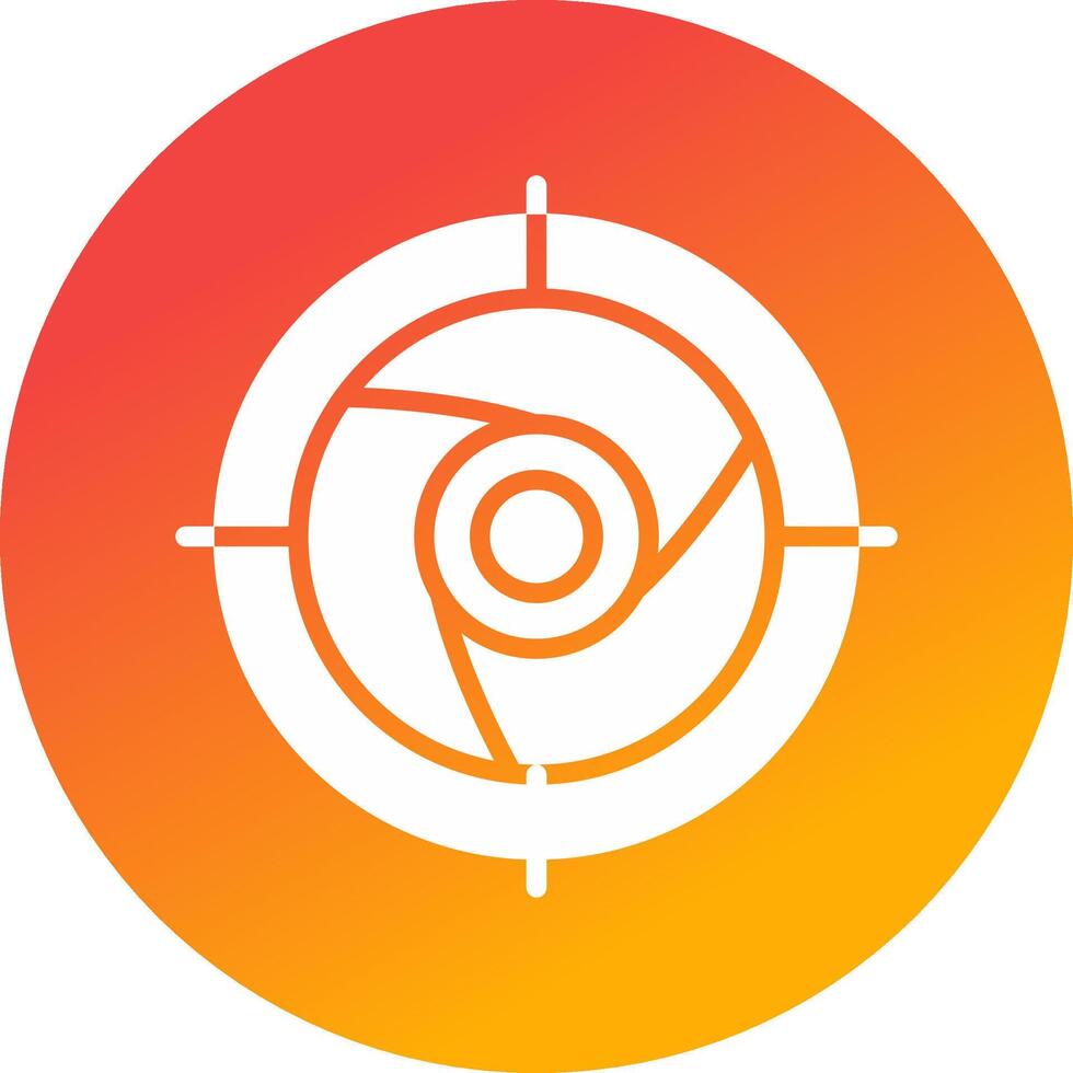 Shutter Creative Icon Design vector
