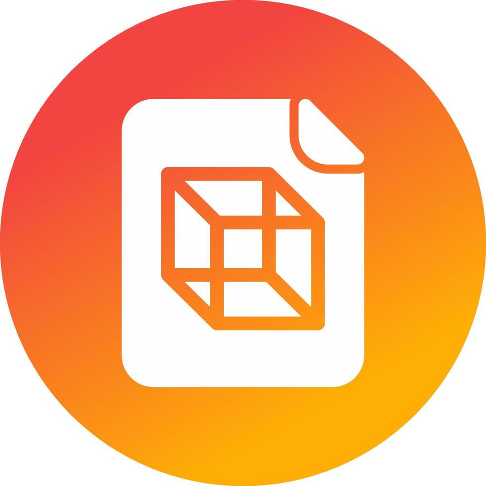 3D Design Creative Icon Design vector