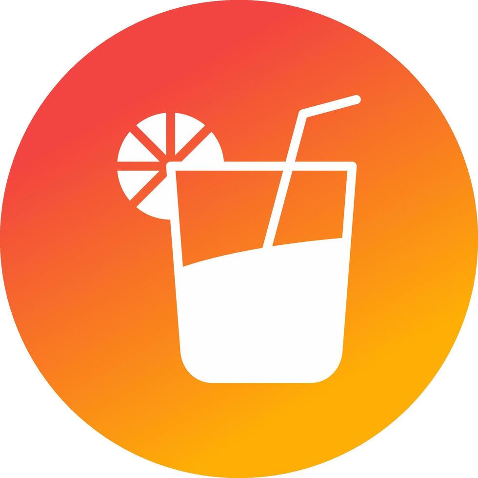 Cocktail Creative Icon Design vector