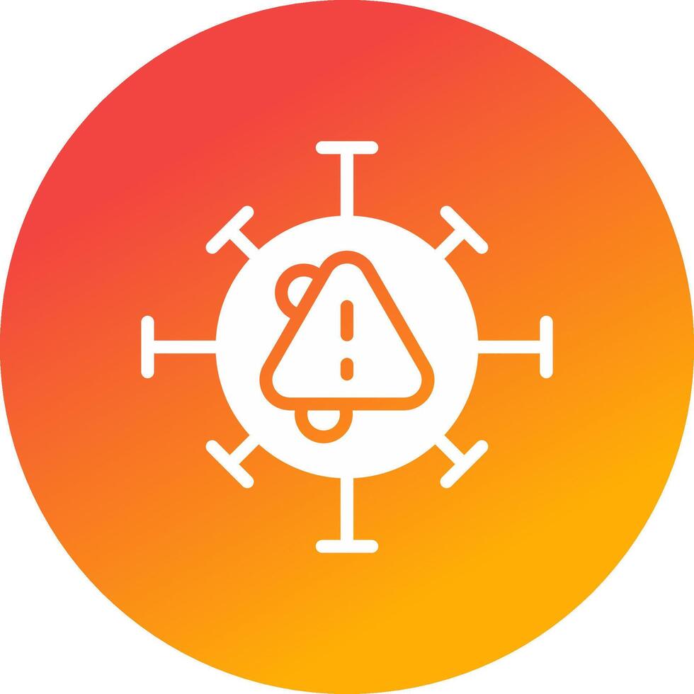 Virus Creative Icon Design vector