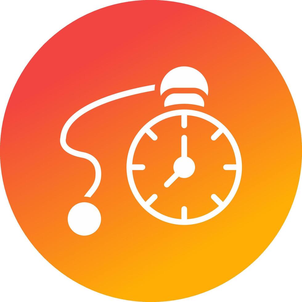 Pocket Watch Creative Icon Design vector