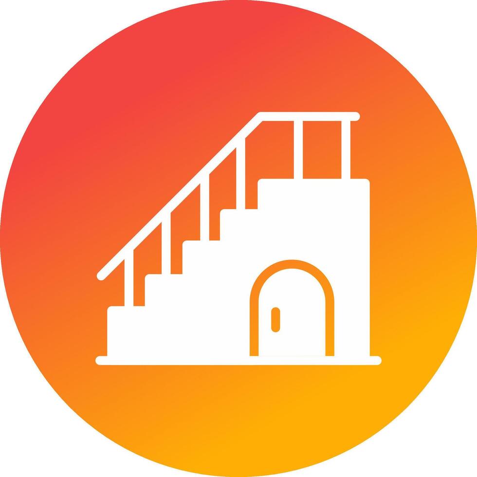 Handrail Creative Icon Design vector