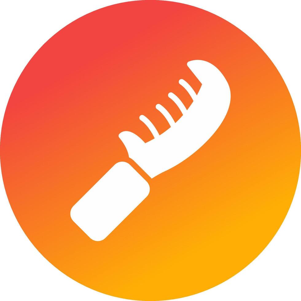 Comb Creative Icon Design vector