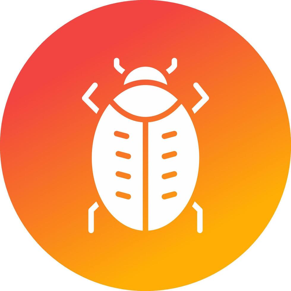 Bug Creative Icon Design vector
