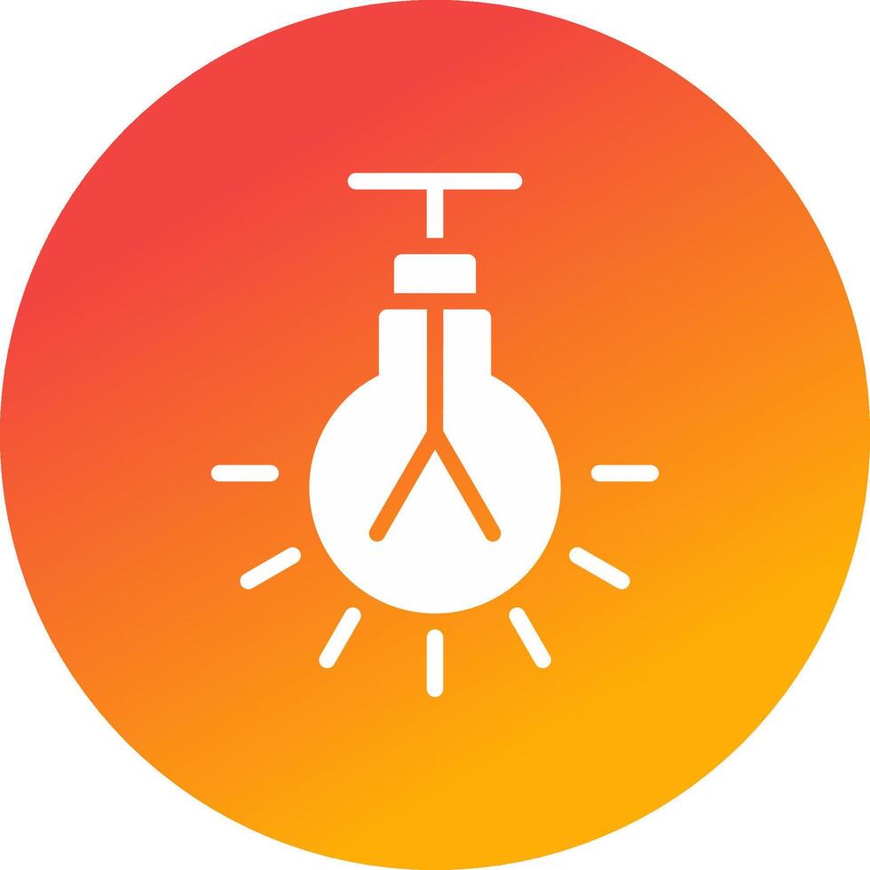 Lightbulb Creative Icon Design vector