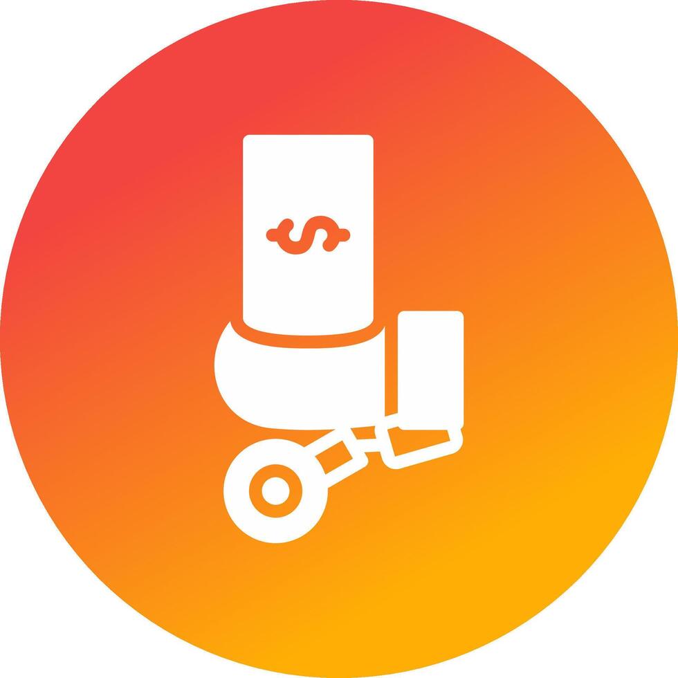 Corruption Creative Icon Design vector