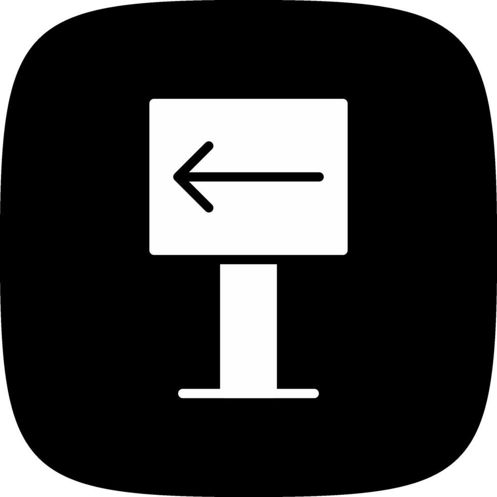 Left Creative Icon Design vector
