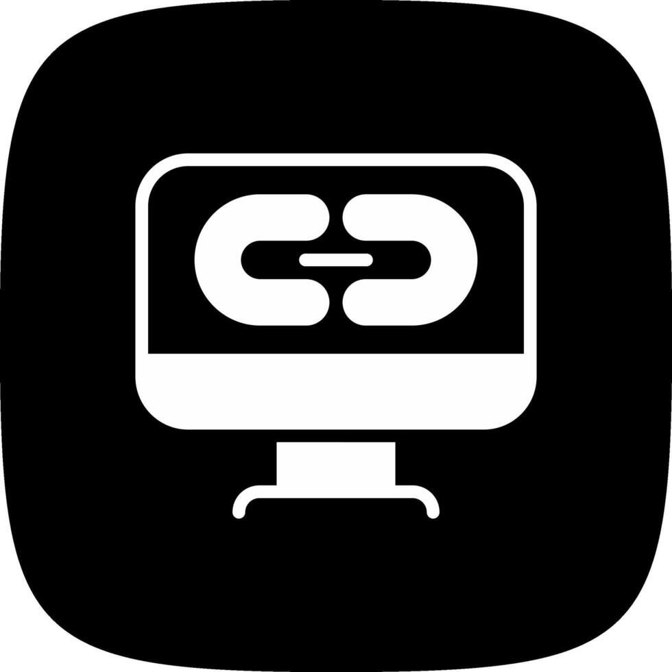 Link Creative Icon Design vector