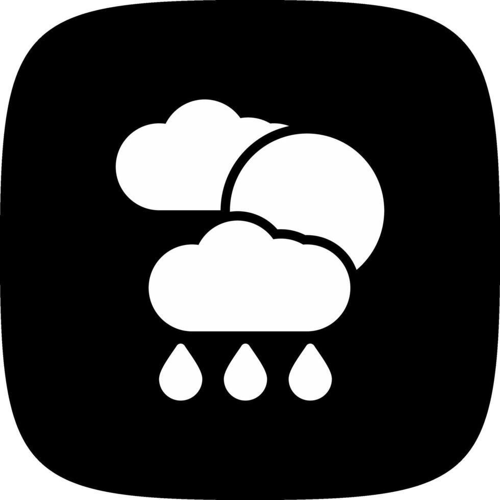 Weather Forecast Creative Icon Design vector