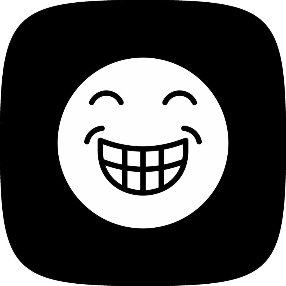 Grin Creative Icon Design vector