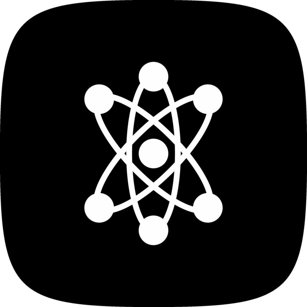 Atom Creative Icon Design vector