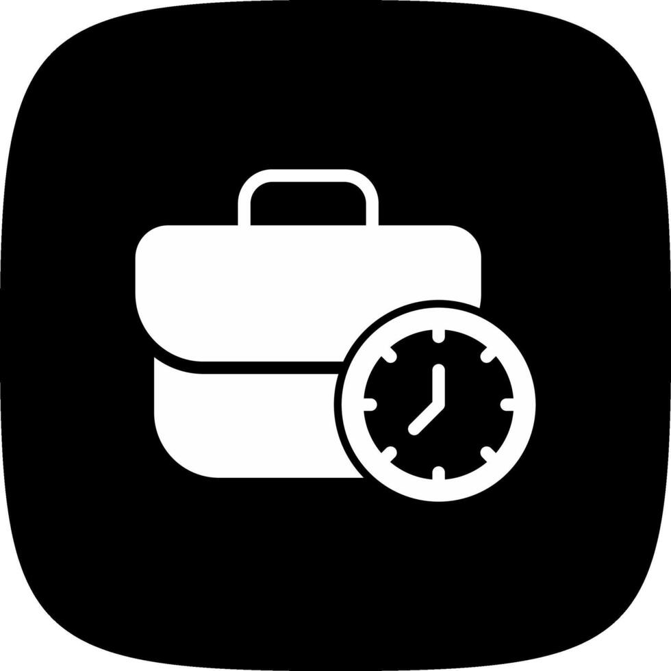 Business Time Creative Icon Design vector