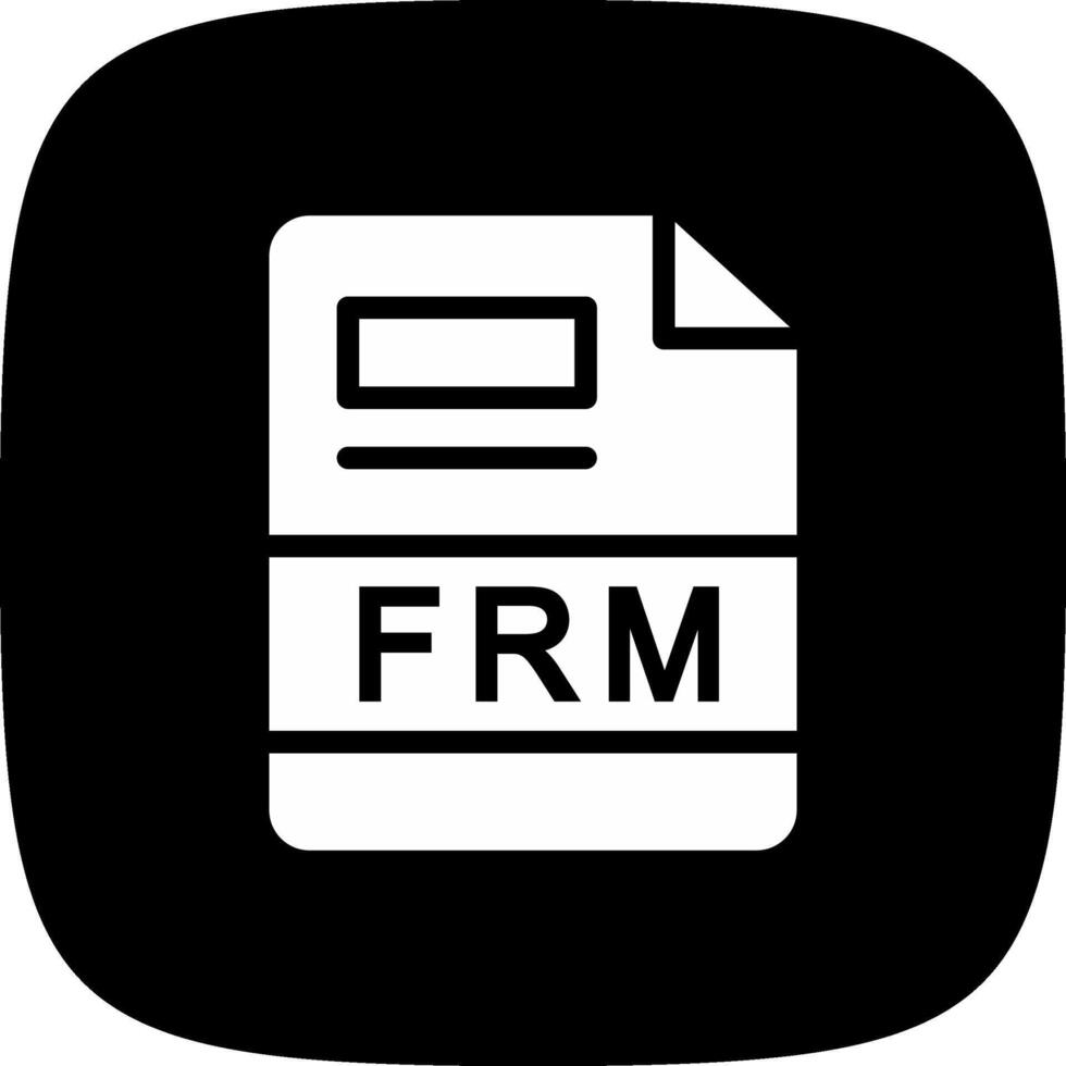 FRM Creative Icon Design vector