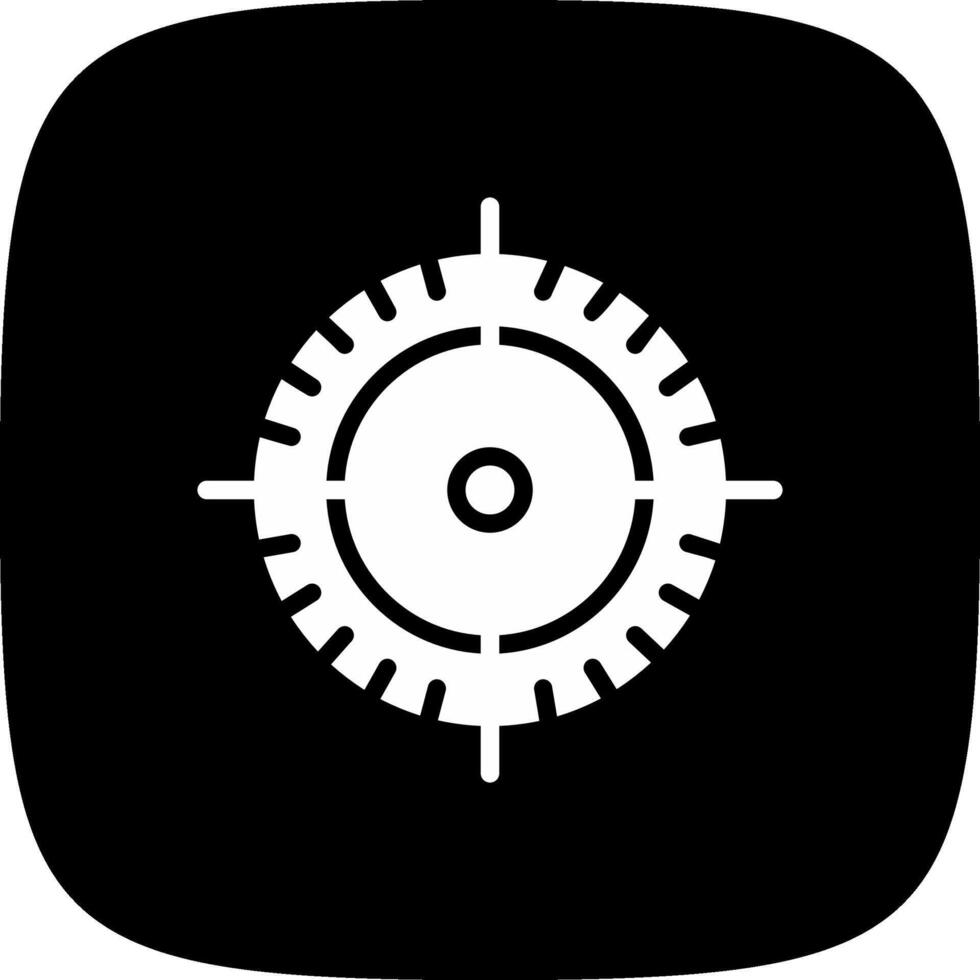 glyph corner inverted Design vector