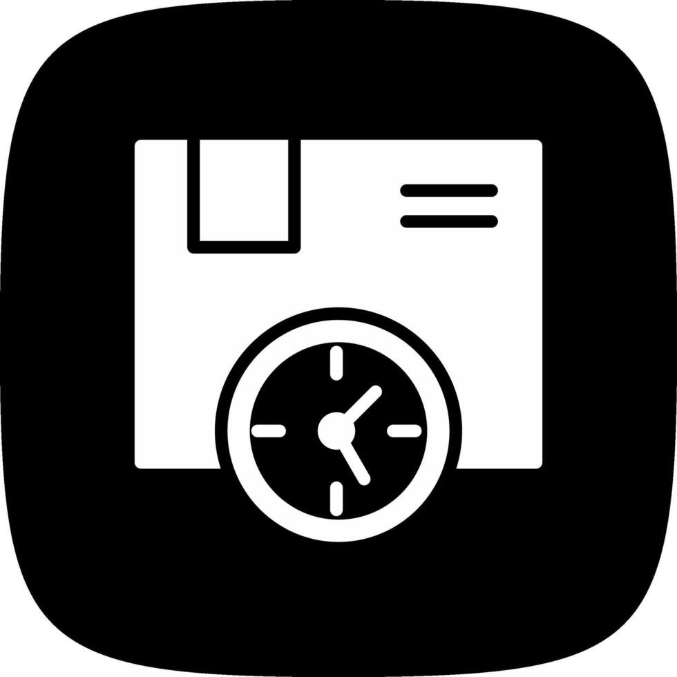 Delivery Time Creative Icon Design vector