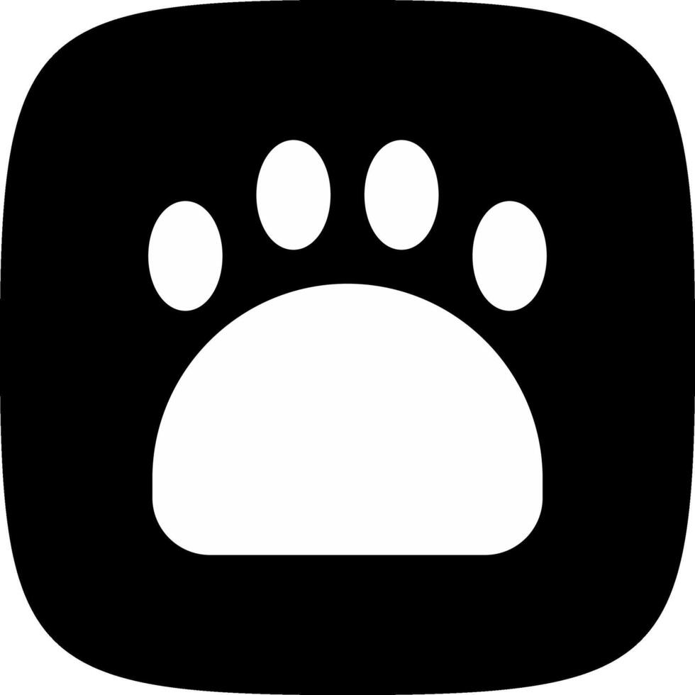 glyph corner inverted Design vector