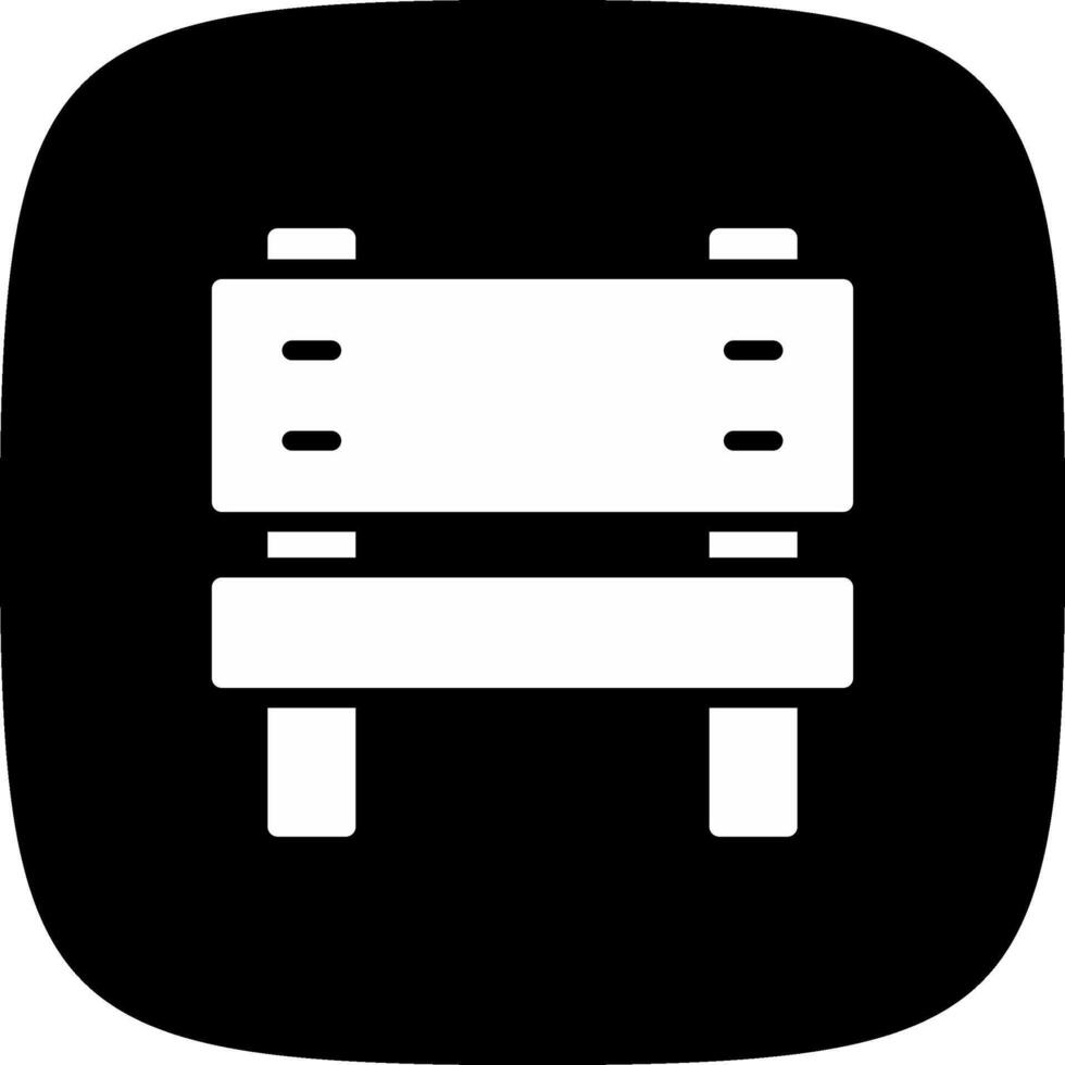 Bench Creative Icon Design vector