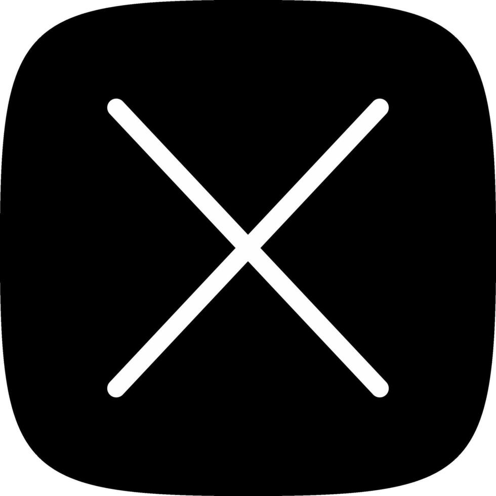 Crose Creative Icon Design vector