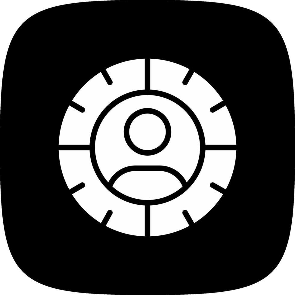 Target Audience Creative Icon Design vector