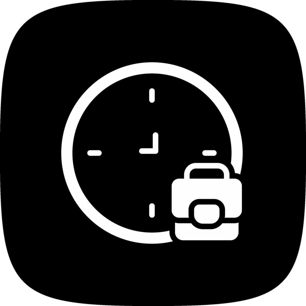 glyph corner inverted Design vector