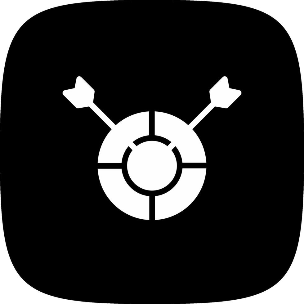 glyph corner inverted Design vector