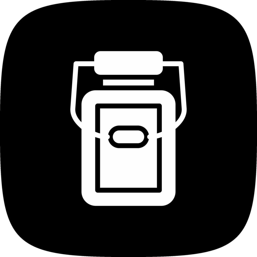 Milk Jar Creative Icon Design vector