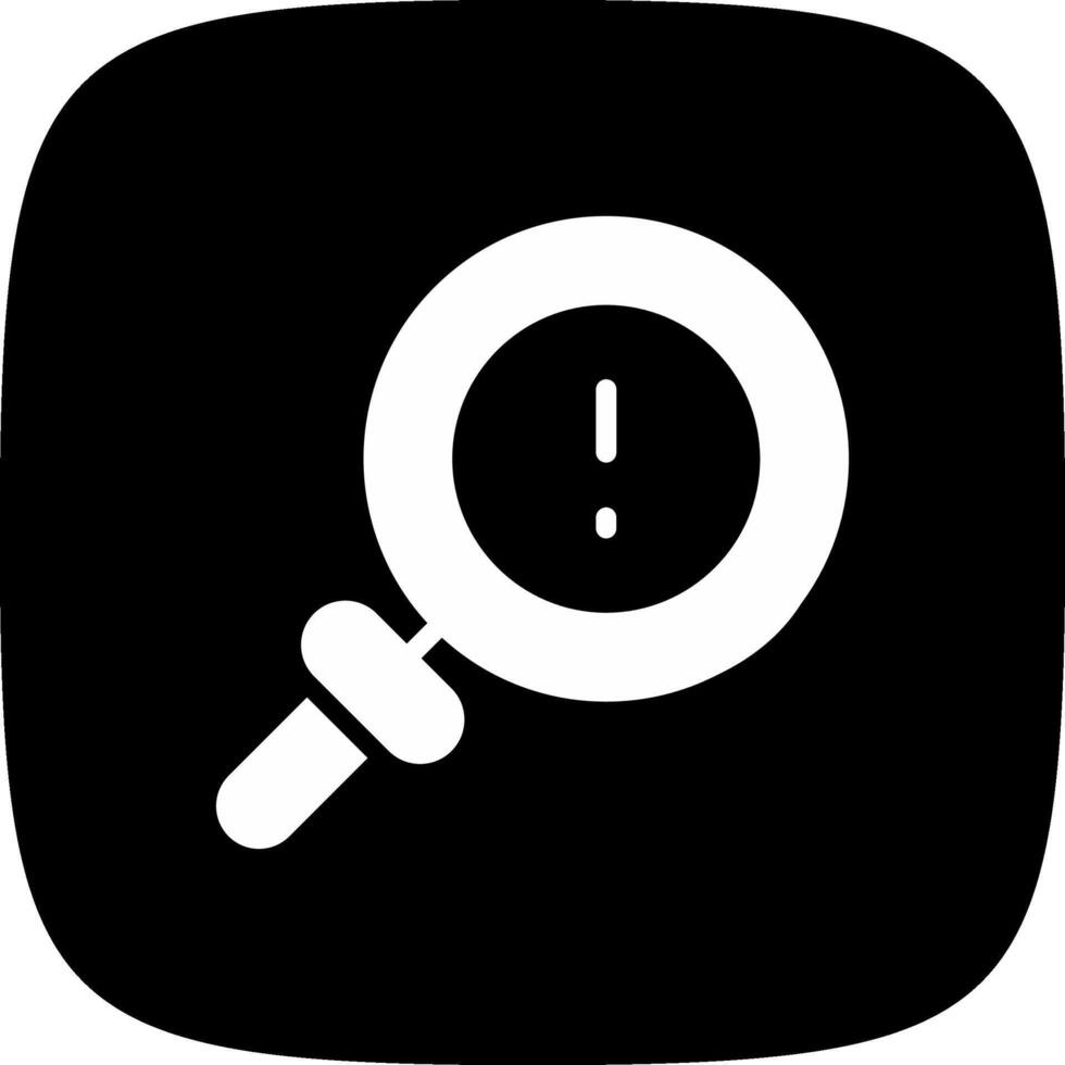 Investigation Creative Icon Design vector