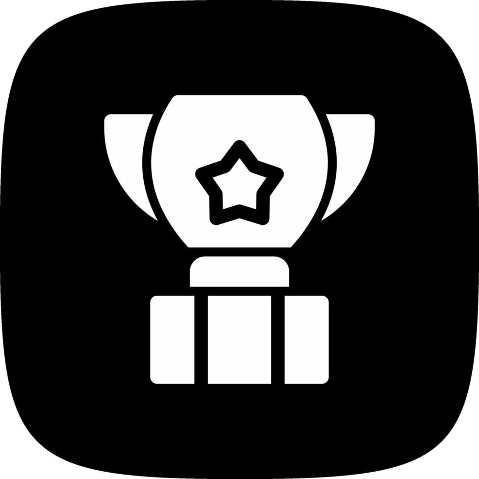 Trophy Creative Icon Design vector