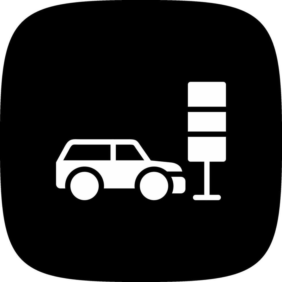 Taxi Signal Creative Icon Design vector