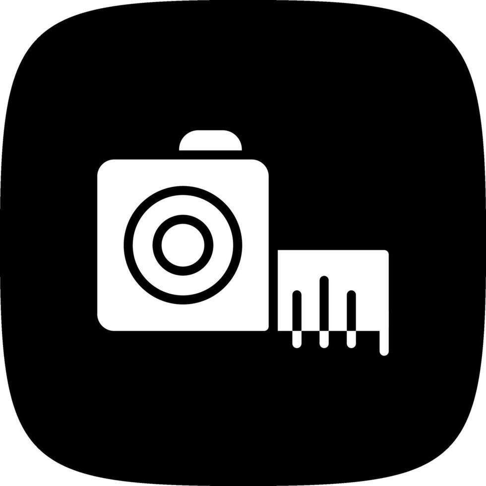 Tape Measure Creative Icon Design vector