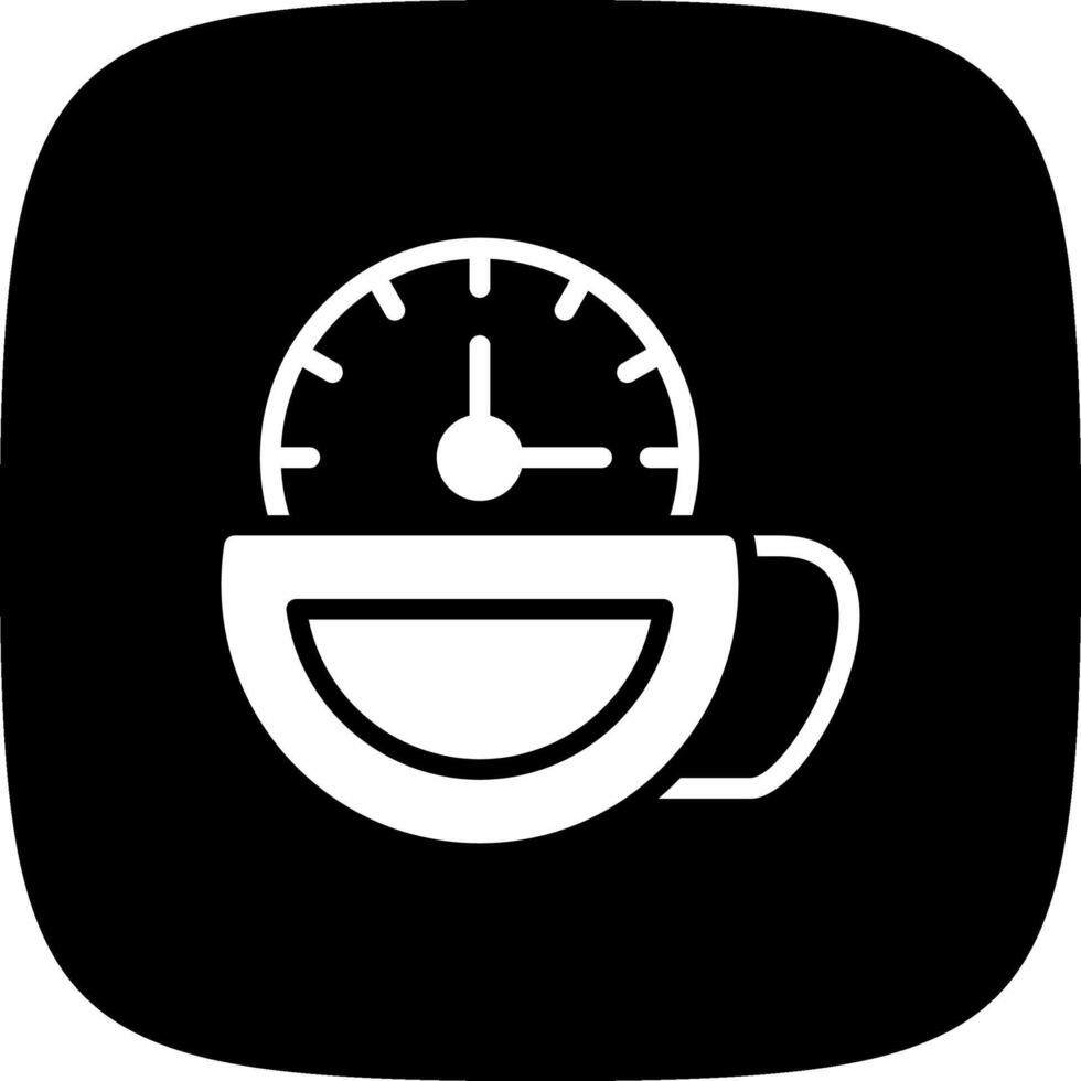 Tea Time Creative Icon Design vector