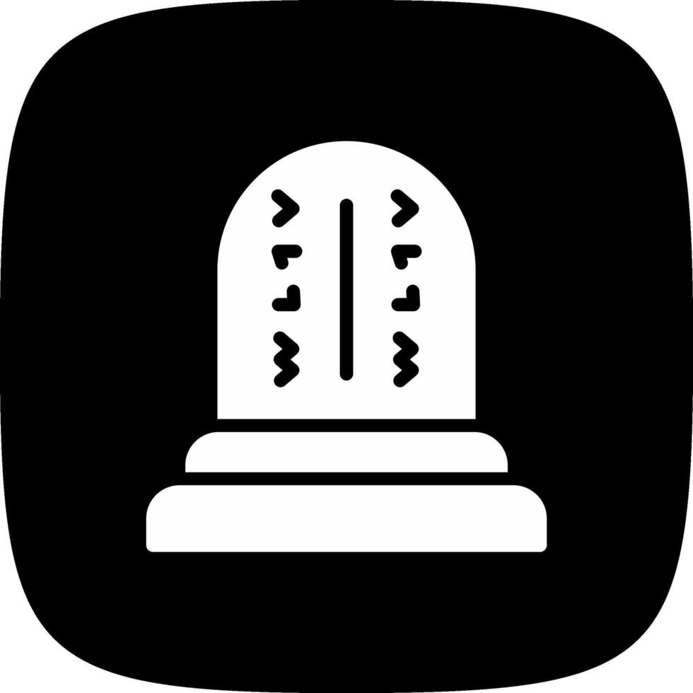 Tomb Creative Icon Design vector