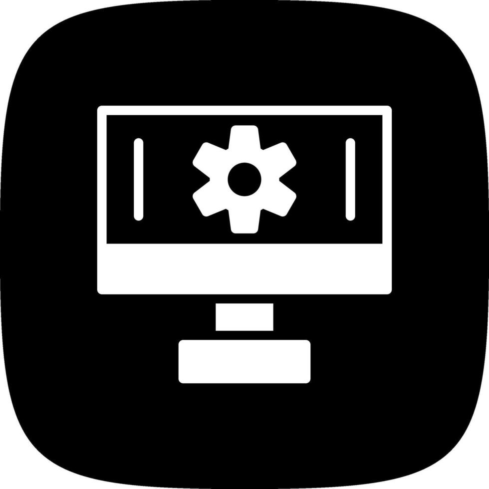 Setting Creative Icon Design vector