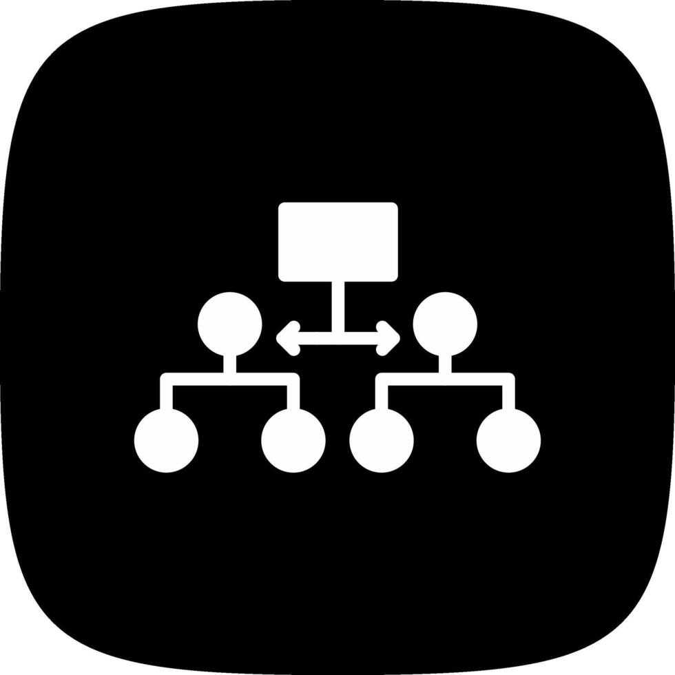 Labeled Hierarchy Creative Icon Design vector