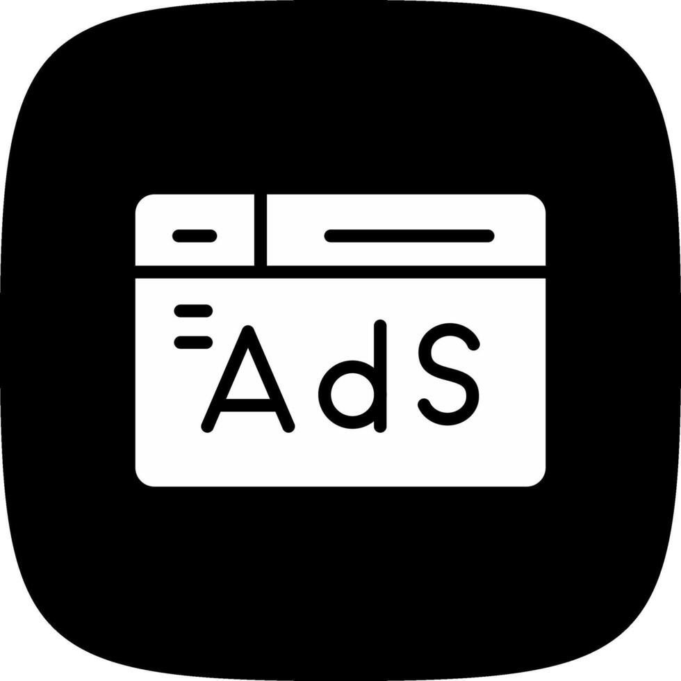Advertising Creative Icon Design vector