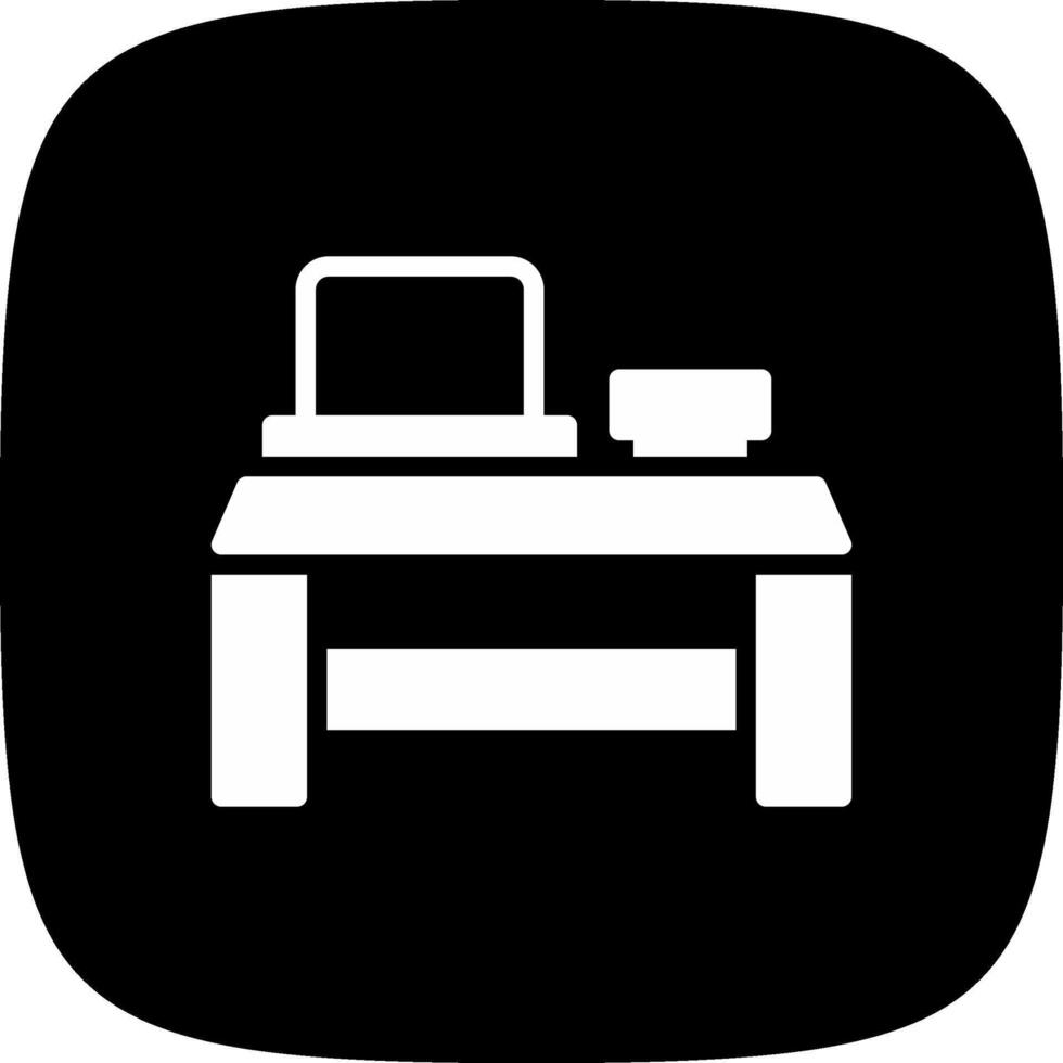 Desk Creative Icon Design vector