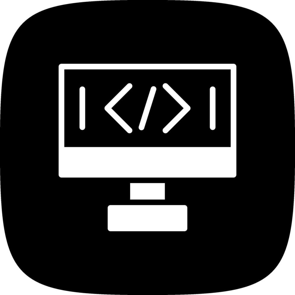 Coding Creative Icon Design vector