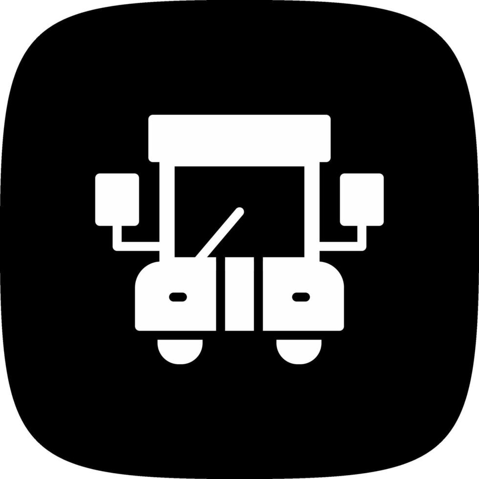 diseño de icono creativo de autobús escolar vector