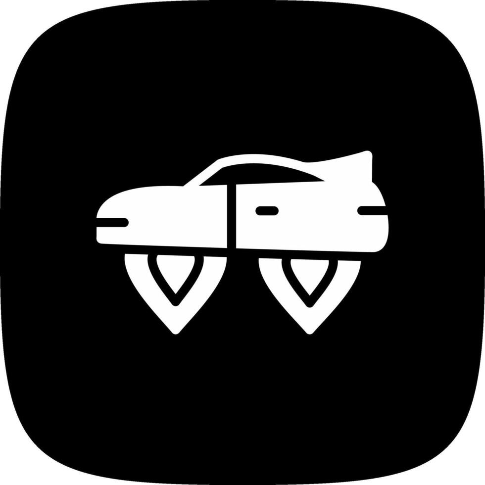 Future Transport Creative Icon Design vector