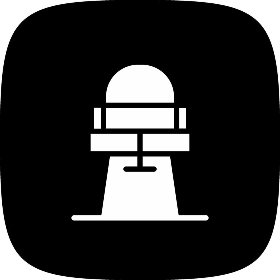 High Chair Creative Icon Design vector