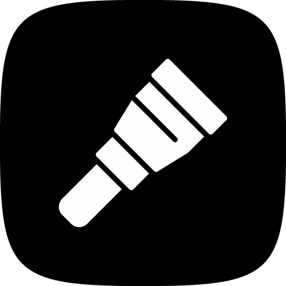 glyph corner inverted Design vector