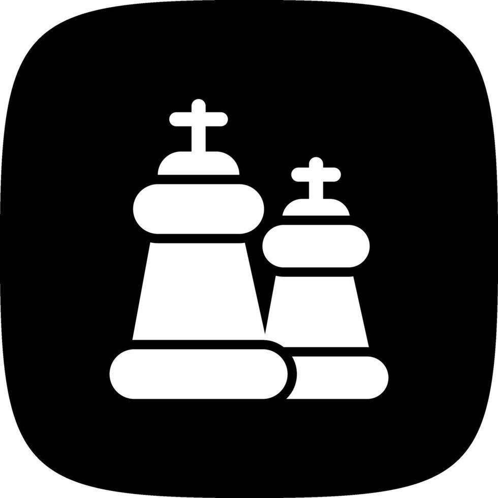 Chess Creative Icon Design vector