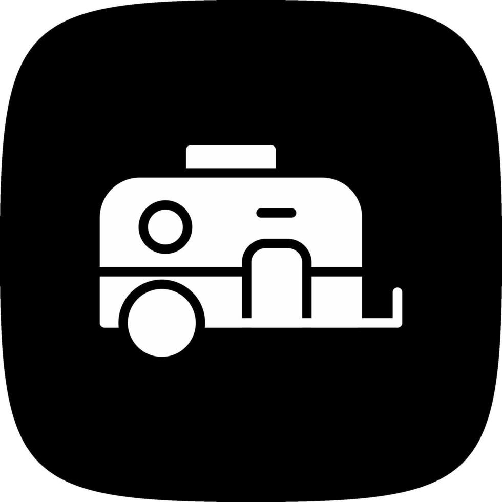 Caravan Creative Icon Design vector