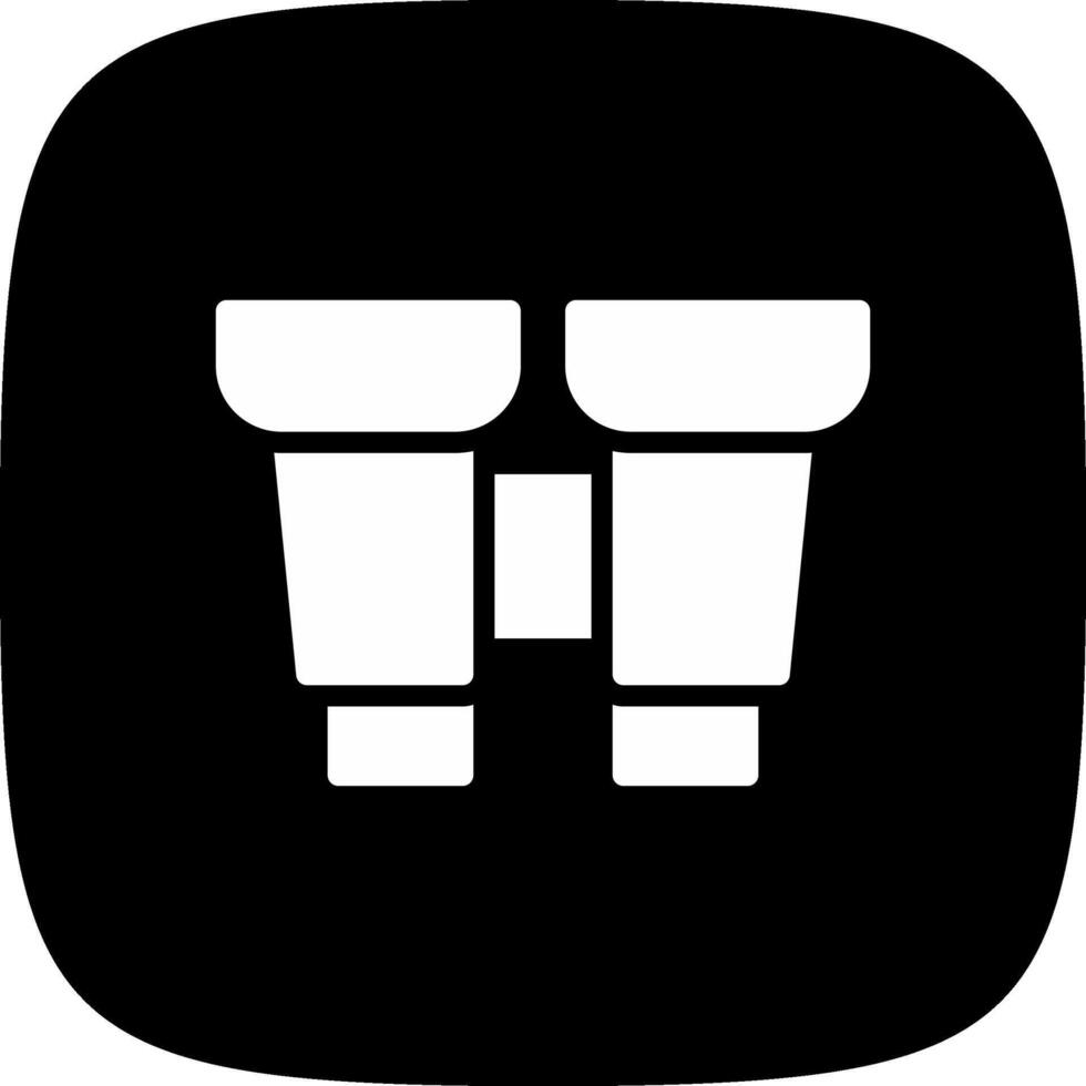 Binocular Creative Icon Design vector