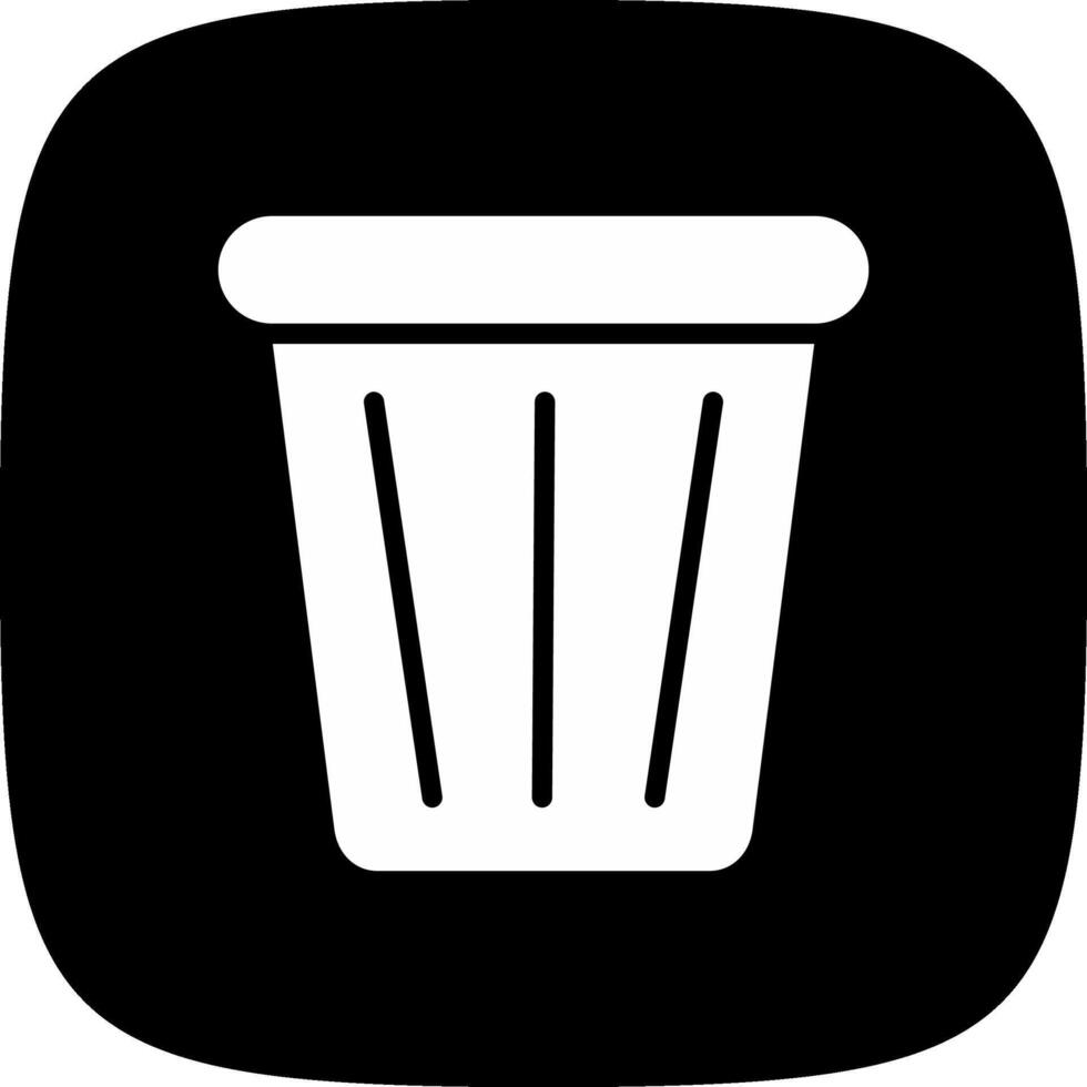 Trash Creative Icon Design vector