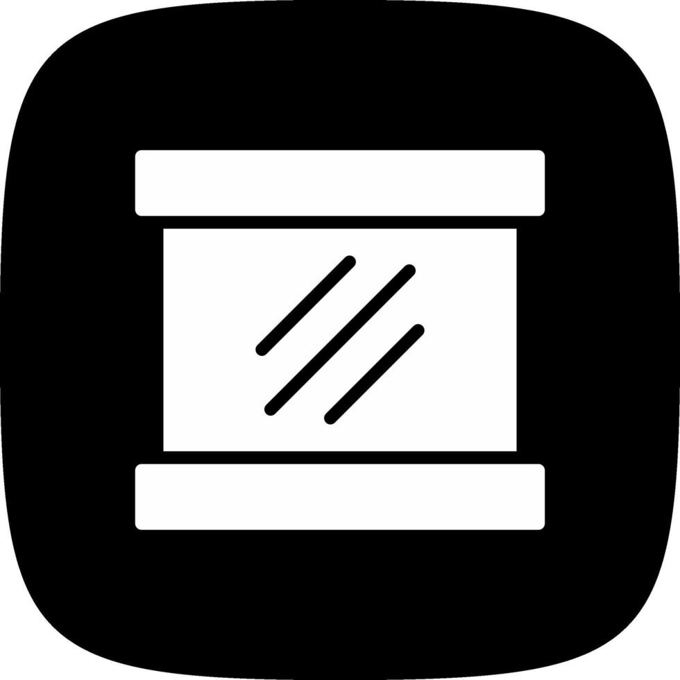Mirror Creative Icon Design vector