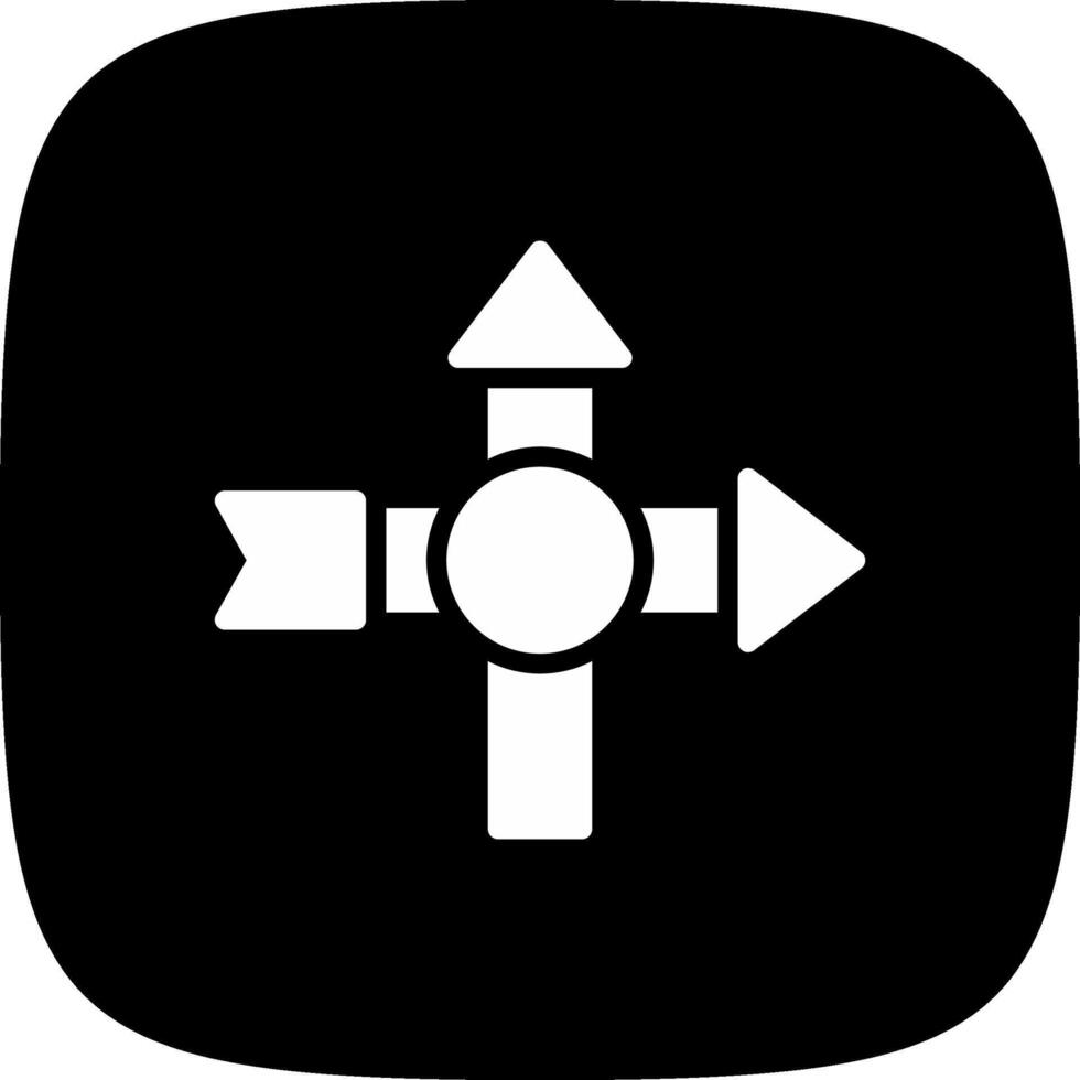 Directions Creative Icon Design vector