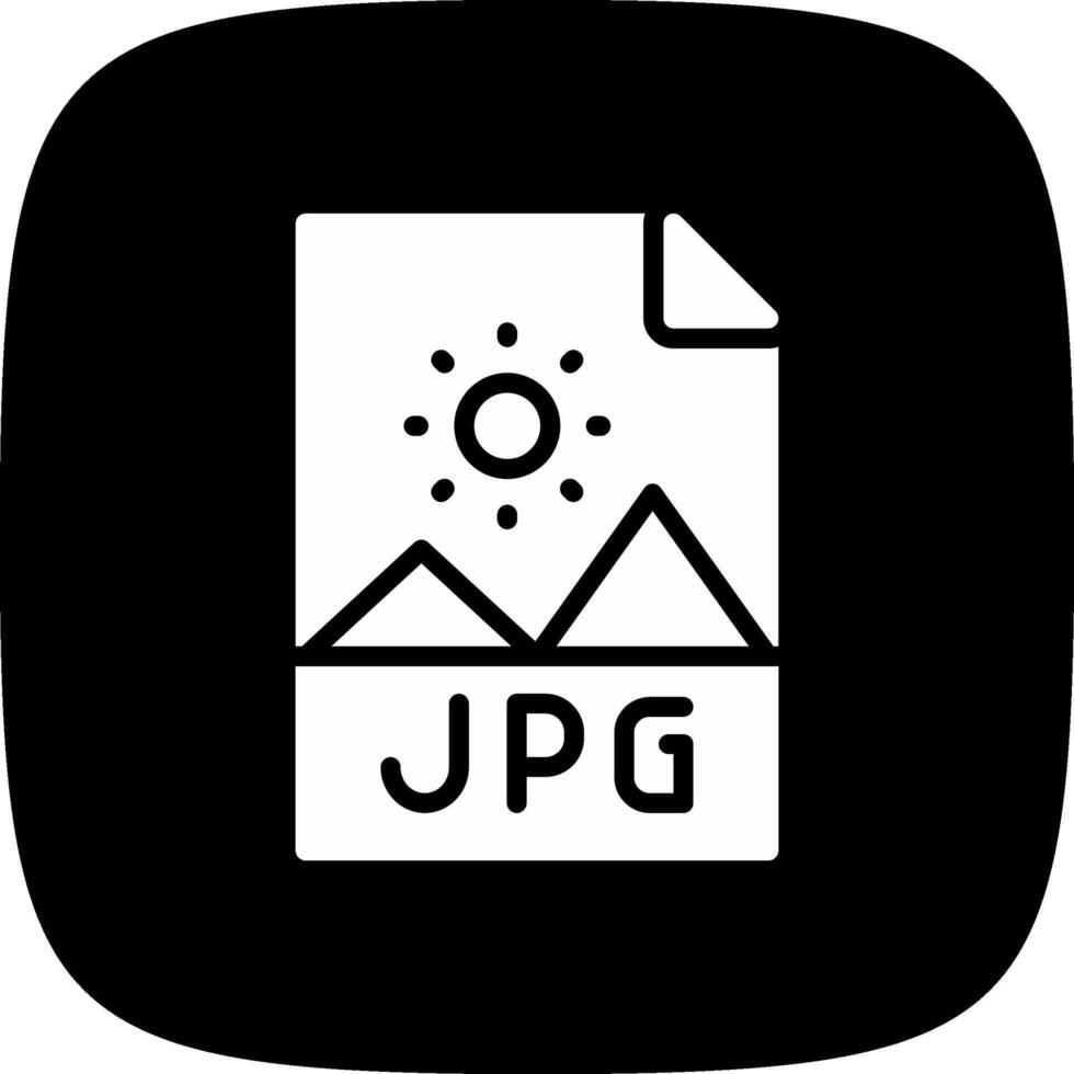 Jpg File Creative Icon Design vector