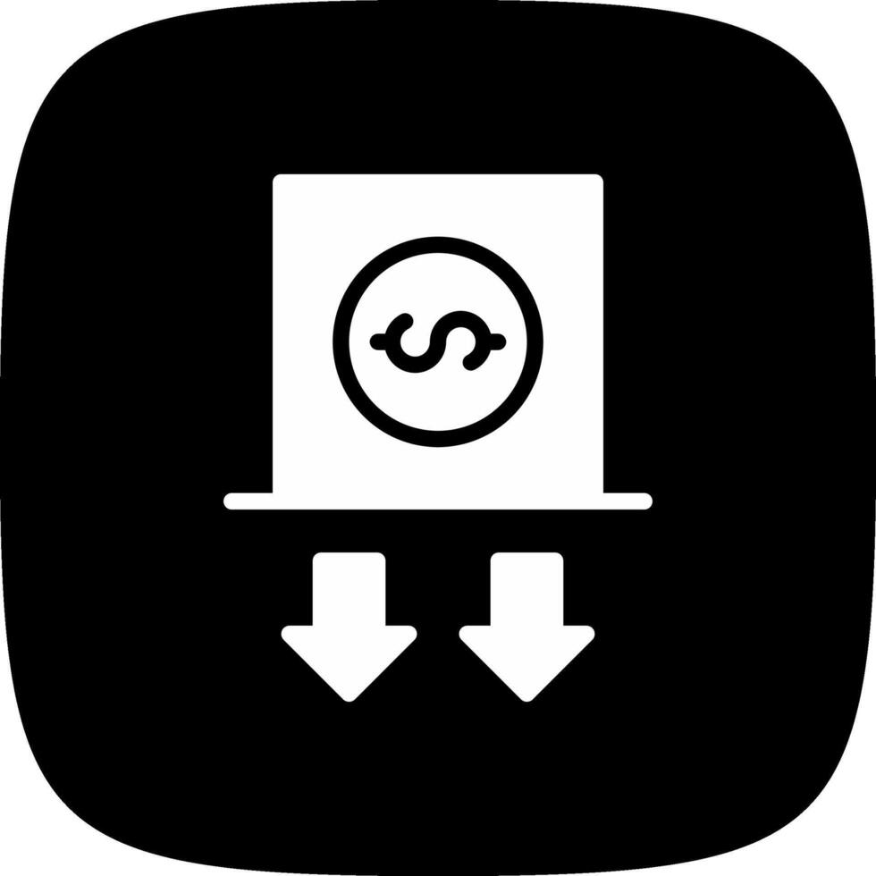 Deposit Creative Icon Design vector